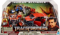 Transformers News: Official Images of Human Alliance Barricade with Frenzy - Mudflap with Agent Simmons and Chromia