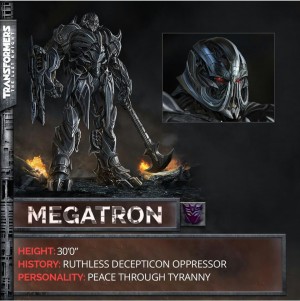 Transformers News: Transformers 5: The Last Knight Megatron Revealed!