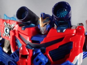 Transformers News: Quick Written Review of Takara Tomy Transformers Adventure TAV 50 Hyper Surge Optimus Prime