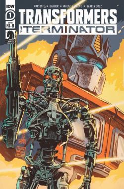 Transformers News: IDW Transformers Vs Terminator 1 Review