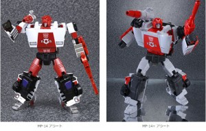 Transformers News: Transformers Masterpiece MP-14+ Red Alert Anime Color Edition Revealed