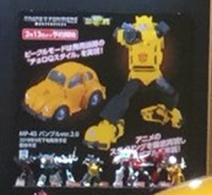 Transformers News: First Image of New Masterpiece MP-45 Bumblebee Ver 2