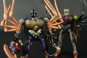 Transformers News: New Galleries: Takara Beast Wars D-4 Tarantulas and D-8 Blackarachnia