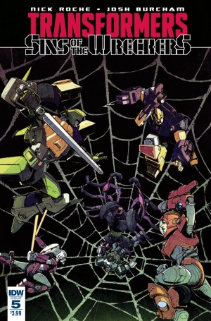 Transformers News: IDW Transformers: Sins of the Wreckers #5 To Be Released on June 22nd, 2016