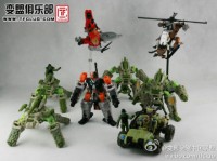 Transformers News: New images of Human Alliance figures Drag Strip, Reverb, Crosshairs and Half-Track