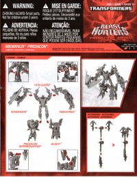 Transformers News: Beast Hunters Abominus Instruction Scans Now Available