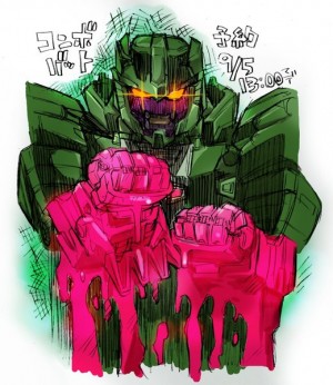 Transformers News: Fifth Comic Page Available for e-Hobby Limited Exclusive Convobat, plus Comparison Images