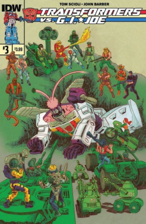 Transformers News: IDW Transformers vs. G.I. Joe #3 Full Preview