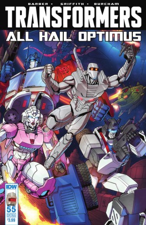 Transformers News: IDW The Transformers #55 Possibly Postponed