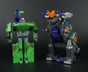 Transformers News: New Galleries: Transformers Beast Wars II Megastorm, Gigastorm and Gigascouter