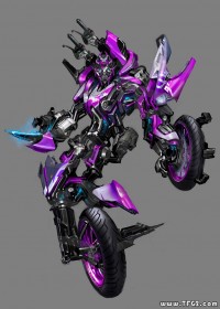 Transformers News: Concept Art for Third ROTF Arcee Bike Revealed!