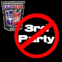 Transformers News: 3rd Party Ban at Botcon 2012?