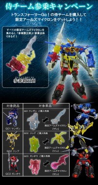 Transformers News: New Image of Takara Tomy Transformers Go! Campaign Microns