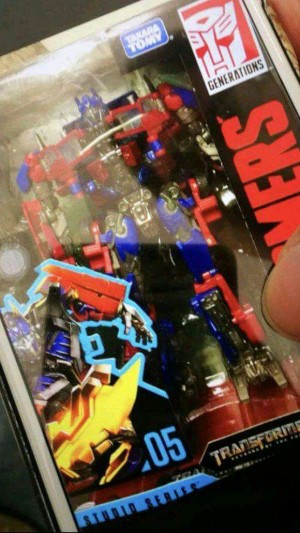 Transformers News: In Package Image of Transformers Studio Series Optimus Prime with Takara Logo