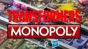 Transformers News: Premium Transformers-themed Monopoly from Winning Solutions Games #HasbroToyFair #TFNY