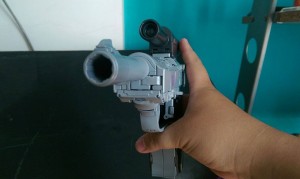Transformers News: Takara Tomy MP-36 Megatron To Have Orange Safety Cap from HLJ