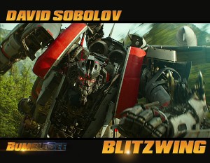 Transformers News: David Sobolov confirmed to voice act Blitzwing in Bumblebee #JoinTheBuzz