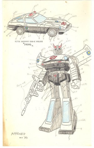 Transformers News: Transformers G1 Production Arts Revealed, Some Now up on Ebay