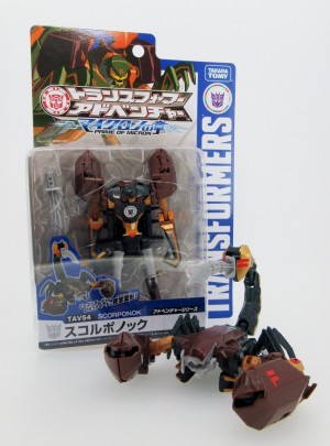Transformers News: Takara Tomy Transformers Adventure Scorponok New Images and Packaging