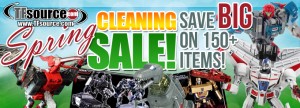 Transformers News: TFsource Weekly Wrapup! Spring Cleaning Sale Continues, PE Leonidas Preorder & More!