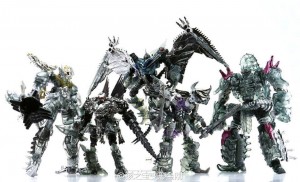 Transformers News: In-Hand Images of Platinum Edition Dinobots Unleashed Set