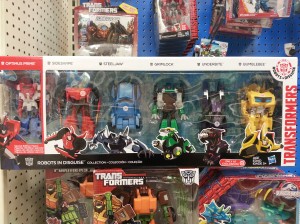Transformers News: Transformers Robots in Disguise One-Step Changers Six Pack Sighted at US Retail, New Optimus Mold