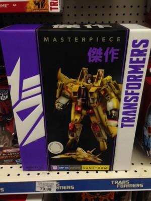 Transformers News: Hasbro Masterpiece Sunstorm Sighted at US Retail
