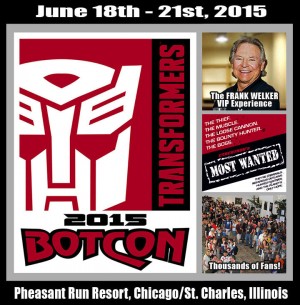 Transformers News: Botcon 2015: More Non-Attending Packages; Frank Welker Passes Opened For Mini-Con / Protoform Packages