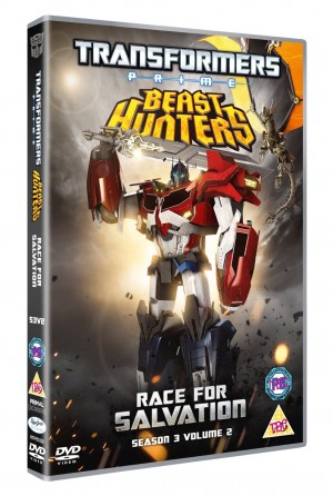 Transformers News: Full Transformers: Prime and Beast Hunters Series DVDs Listings on Amazon.co.uk