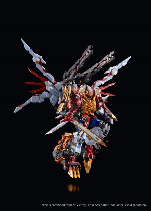 Transformers News: New Images of Flame Toys Kuro Kara Kuri Victory Saber and Pricing, Release Date for Victory Leo