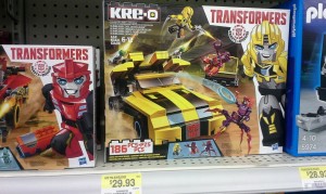 Transformers News: First Transformers Robots in Disguise Kre-o set sighting at Canadian retail