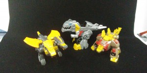 Transformers News: New Video Reviews of Re-released Rescue Bot Dinobot Adventures Figures