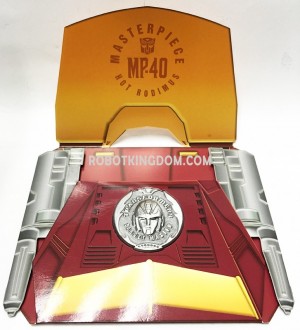 Transformers News: Collector Coin for Takara Tomy Transformers Masterpiece MP-40 Targetmaster Hot Rodimus