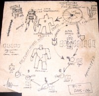 Transformers News: Aaron Archer's Transformers: Cybertron "Napkin of Revelation"