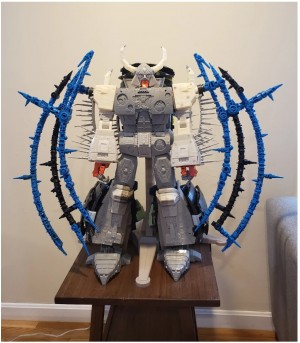 Transformers News: Haslab Unicron Update 2, Including Test Sample And Comparison Photos