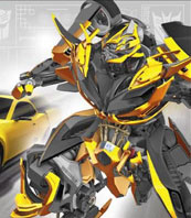 Transformers News: Transformers: Age of Extinction Bumblebee Robot Mode Image