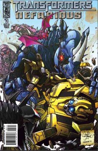 Transformers News: TRANFORMERS: Nefarious #3- In Stores Tomorrow, reviewed here!
