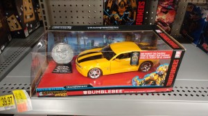 Transformers News: Jada Hollywood Rides 1:24 Transformers 2007 Camaro Concept Bumblebee Found in US