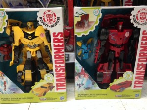 Transformers News: Transformers: Robots in Disguise Power Surge Bumblebee and Sideswipe Sighted at US Retail