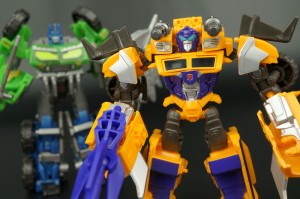 Transformers News: New Galleries: Beast Hunters Cyberverse Huffer and Beast Blade Optimus Prime