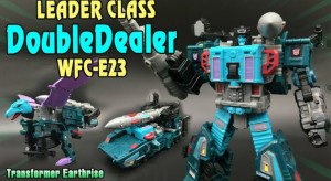 Transformers News: New Video Review of Transformers Earthrise Leader Class Doubledealer