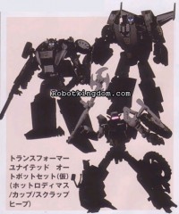 Transformers News: Robotkingdom.com Update: Takara United 2010 Exclusive Autobot & Decepticon 3-Pack