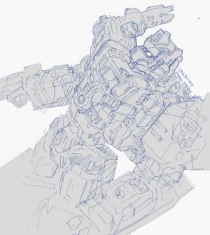 Transformers News: Takara Tomy Transformers Legends Super Ginrai TFYuki Sketch