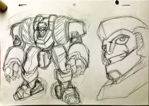 Transformers News: Early Transformers: Animated Concept Artwork Shown off by Watanabe Yoshihiro