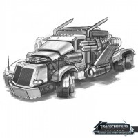 Transformers News: Transformers DOTM Game Vehicle Concept Art