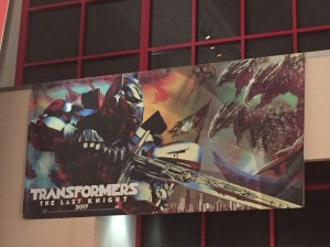 Transformers News: Transformers: The Last Knight Banner Art Appearing in US Cinemas