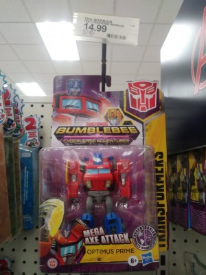 Transformers News: Transformers Cyberverse Cybertronian Optimus Prime has been found at US retail