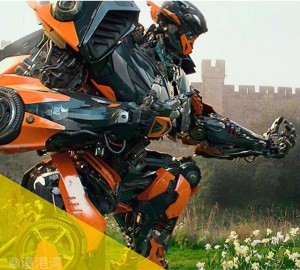 Transformers News: New Image of Hot Rod from Transformers: the Last Knight