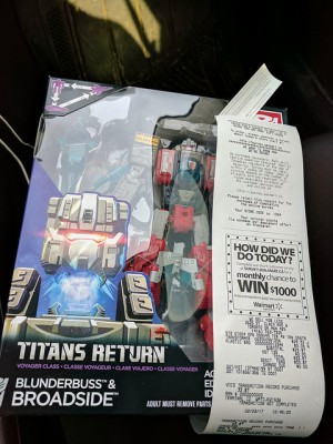 Transformers News: Titans Return Voyager Broadside Found in Canada