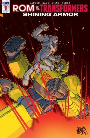 Transformers News: Review of IDW Rom Vs. Transformers: Shining Armor #1